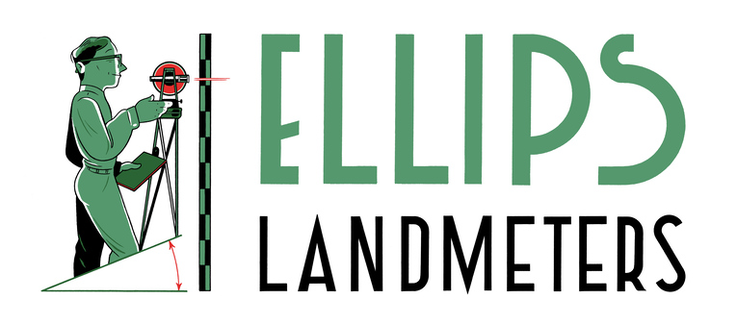 Ellips Landmeters logo