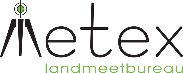 Metex Landmeetbureau logo