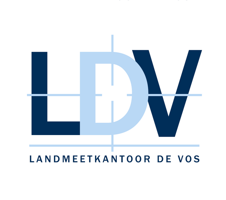 Landmeetkantoor De Vos logo